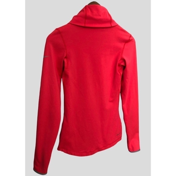 Nike Pro Dri-Fit Neon Cowl Neck Pullover - Picture 14 of 16